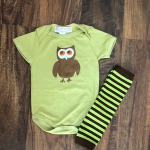 6-12 month Boutique owl Set